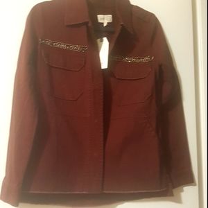 Trendy maroon Jacket